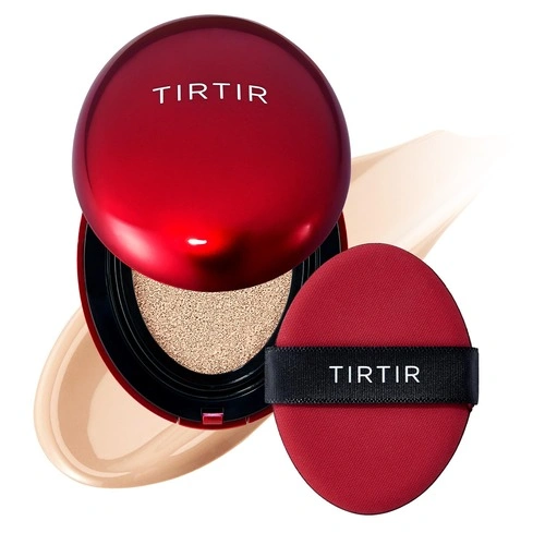 TIRTIR Mask Fit Red Cushion Foundation 21C کوشن قرمز تیر تیر TIRTIR رنگ 21C Cool Ivory