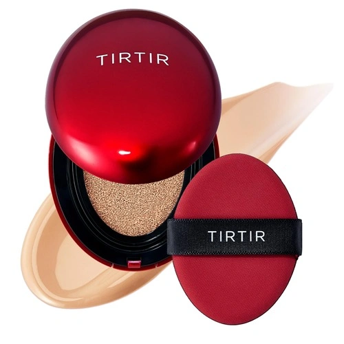 TIRTIR Mask Fit Red Cushion Foundation-22N Shell Beige کوشن قرمز تیر تیر TIRTIR رنگ 22N Shell Beige