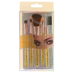 ست براش 5 عددی مدل Miss Yun رنگ زرد