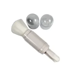 ست براش آرایشی استوانه رنگ سفید 4 عددی