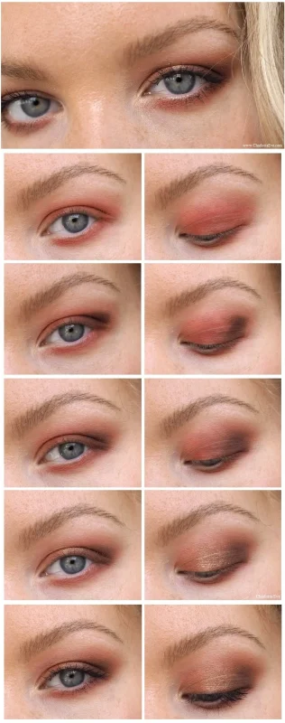 آموزش میکاپ چشم برای چشمان کوچک