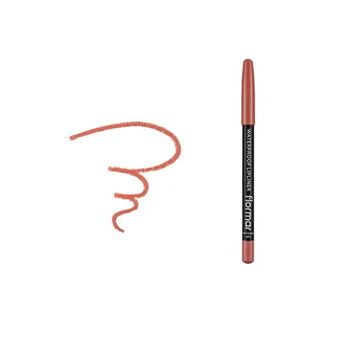 Flormar watreproof lip liner Undressed 235 مداد لب فلورمار ضد آب رنگ Undressed شماره 235