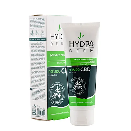 Hydroderm Extended Pain Relief Cream کرم ماساژ CBD هیدرودرم 75ml
