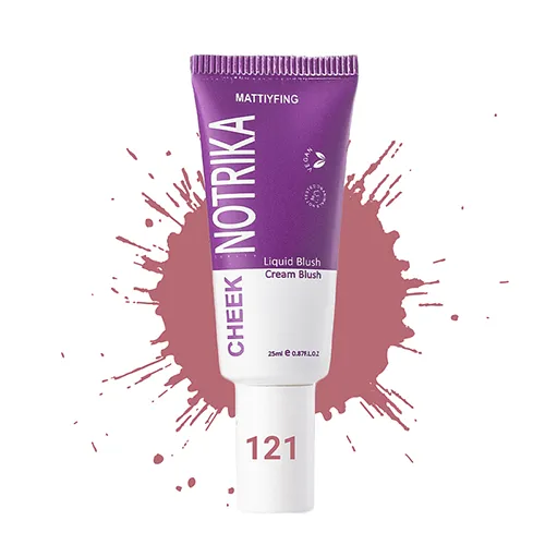 Notrika Liquid Blush Model LB 121 رژ گونه مایع نوتریکا LB رنگ 121