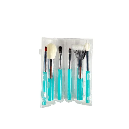 Set of 5 blue pastel brushes ست براش پاستیلی 5 عددی رنگ آبی