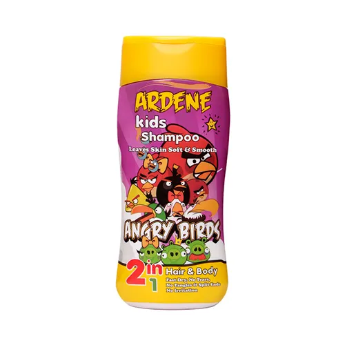 Arden 2in1 Kids Shampoo 200ml شامپو سر و بدن کودک آردن دخترانه 200ml