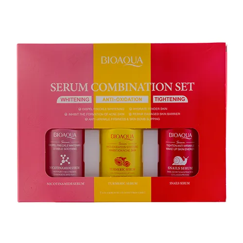 Bioaqua Facial Serum Pack of Three – Brightening and Anti Spot پک سرم صورت بایوآکوا سه عددی روشن کننده و ضد لک