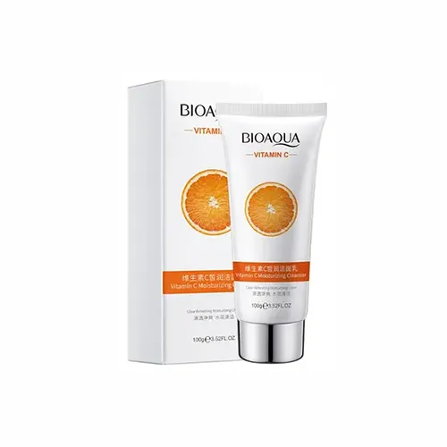 Bioaqua Vitamin C Moisturizing Cleanser فوم شستشو صورت بیوآکوا ویتامین C