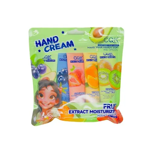 Fruit Hand Moisturizing Cream Pack, 5 Pieces پک کرم مرطوب کننده دست میوه ای 5 عددی