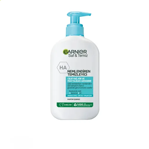 Garnier Saf And Temiz clay cleansing Gel ژل شستشوی صورت گارنیر خاک رس Saf & Temiz