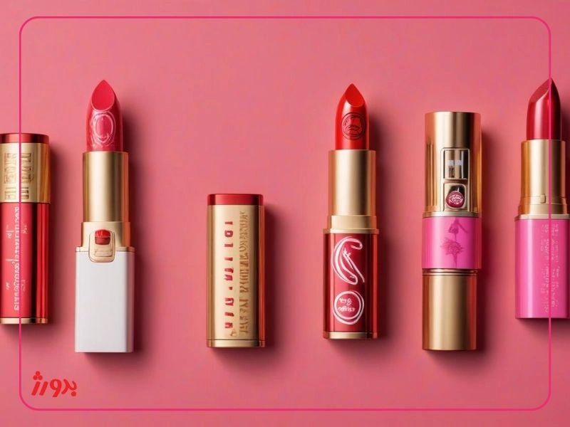 عکس مربوط به تشخیص رژلب اصل با کیفیت بدون بکگراند تفاوت بسته بندی برای شناخت رژ اصل با فیک