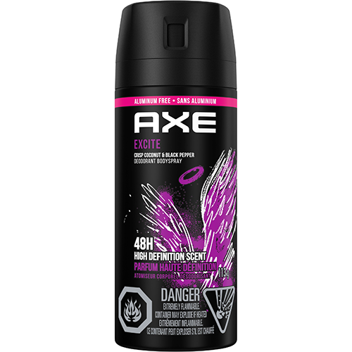 Axe Excite Deodorant Spray اسپری ضد تعریق آکس مردانه اکسایت Excite