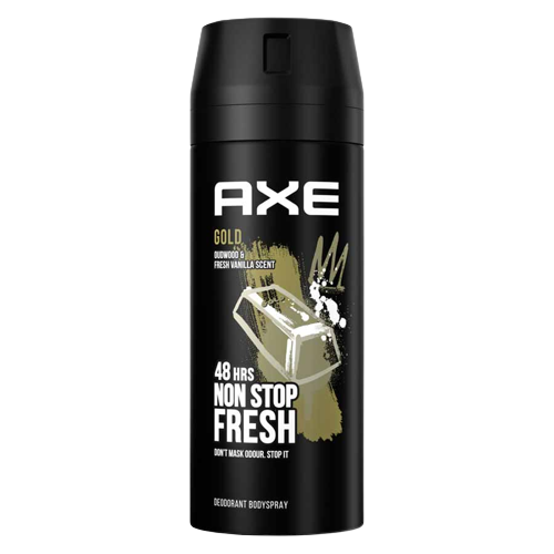 Axe Gold Deodorant Spray اسپری ضد تعریق آکس مردانه گلد Gold