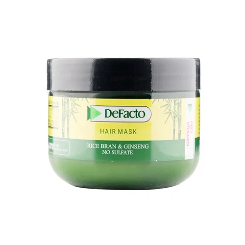 Defecto Rice Bran & Ginseng Hair Mask ماسک مو دیفکتو سبوس برنج و جنسینگ با آبکشی