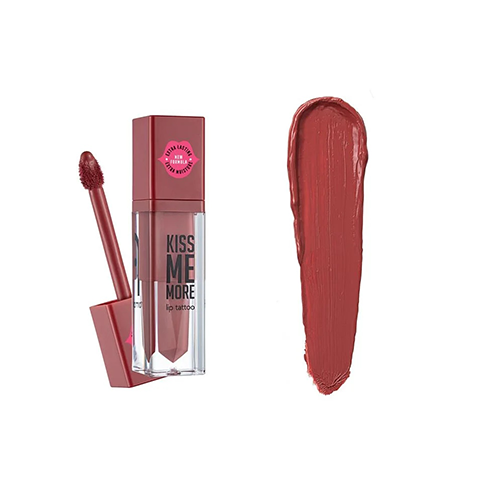 Flormar Kiss Me More Lipstick Assertive no.020 رژ لب مایع فلورمار کیس می مور رنگ Assertive شماره 020
