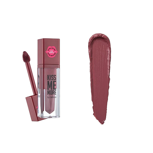 Flormar Kiss Me More Lipstick Mademoiselle no.008 رژ لب مایع فلورمار کیس می مور رنگ Mademoiselle شماره 008