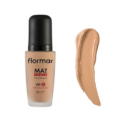 کرم پودر فلورمار مات تاچ رنگ سافت بژ شماره M301