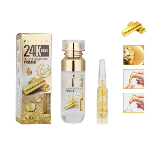 Kiss Beauty 24Gold Face Serum سرم پرایمر کیس بیوتی عصاره طلا