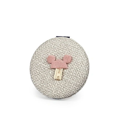 Mini Mickey Mouse hemp pocket makeup mirror آینه آرایشی جیبی کنفی مینی میکی موس