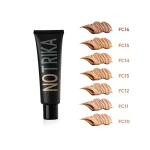 رنگبندی کرم پودر نوتریکا فول کاور