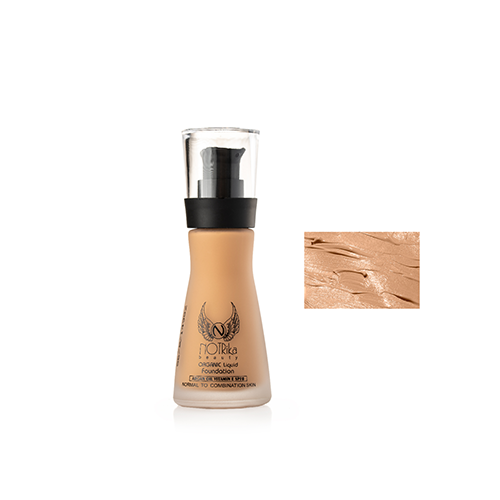 Notrica Organic Liquid Foundation F11 کرم پودر نوتریکا شیشه ای آرگان کد F11