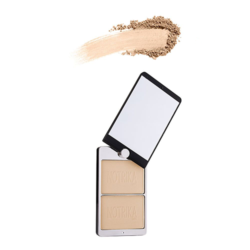 Notrika Diomond Compact Powder CC140 پنکک نوتریکا لوکس دو در یک کد CC140