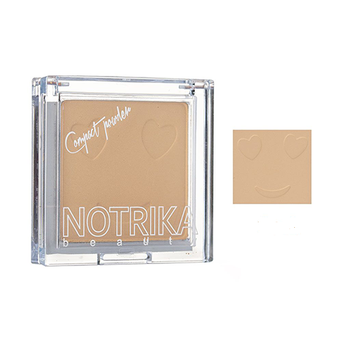 Notrika Waterproof Compact Powder CA2 پنکک نوتریکا دوکاره آرگان کد CA2