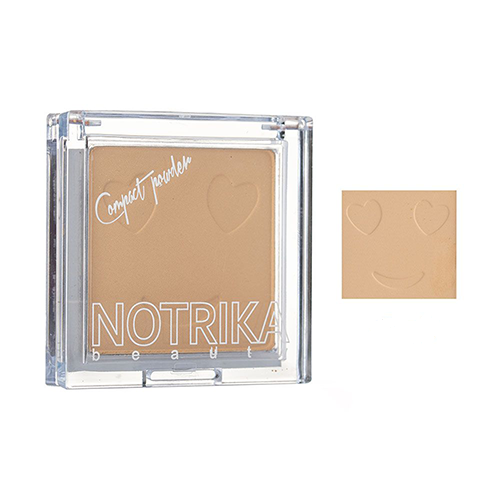 Notrika Waterproof Compact Powder CA3 پنکک نوتریکا دوکاره آرگان کد CA3