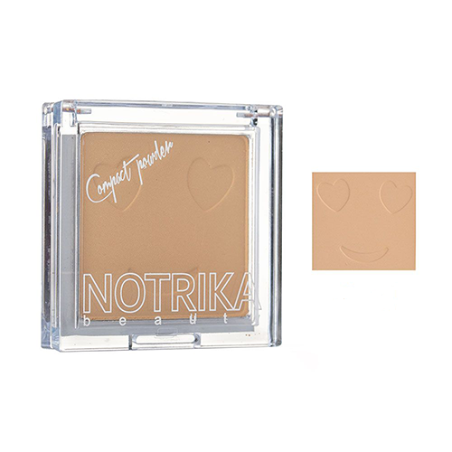 Notrika Waterproof Compact Powder CA4 پنکک نوتریکا دوکاره آرگان کد CA4