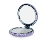 خرید آینه آرایشی جیبی کنفی بنفش
