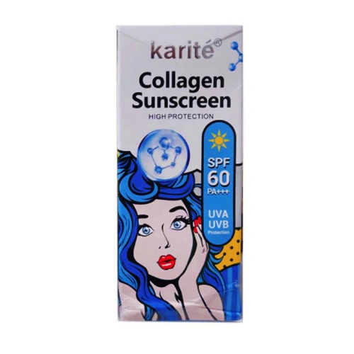 karite sunscreen spf60 colorless ضد آفتاب بی رنگ کاریته با SPF60 مناسب انواع پوست