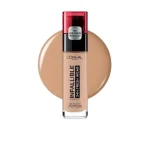 کرم پودر لورال شیشه ای شماره 220 مدل اینفالیبل SPF25