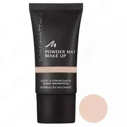 کرم پودر منهتن مات رنگ خاکی شماره 80