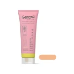 نمایش کرم ضد آفتاب ژنوبایوتیک رز روشن مدل سانو ژن پوست چرب SPF 50