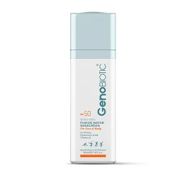 ضد آفتاب ژنوبایوتیک بی رنگ فیوژن واتر SPF50