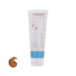 کرم ضد آفتاب ژنوبایوتیک رنگ بژ روشن مدل سانو ژن SPF 50