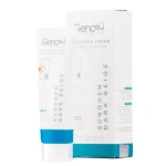 کرم ضد آفتاب رنگی ژنو بایوتیک مدل سانو ژن رنگ بژ تیره SPF 50