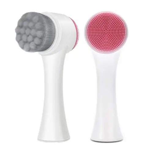 0010338c8i فیس براش دستی دو سر رنگ رندوم