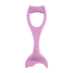 شابلون سیلیکونی ریمل و خط چشم مدل B رنگ صورتی