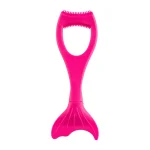 شابلون سیلیکونی ریمل و خط چشم مدل B رنگ قرمز