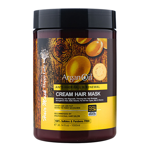 001111387y ماسک مو بدون سولفات هپی لیدی ترمیم کننده و نرم کننده