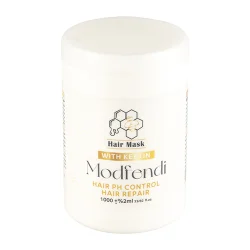 ماسک مو مدفندی کراتین و عصاره عسل مناسب مو خشک 1000 میلی لیتر