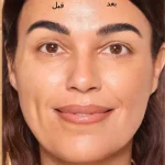 نتیجه استفاده کرم تینت شیگلم رنگ ساند sand