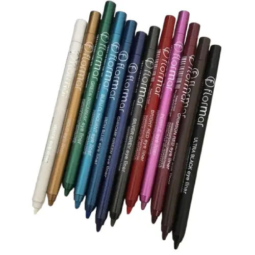 0010246jh1-1 پک سرمه چشم رنگی فلورمار بسته 12 عددی