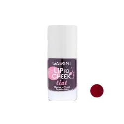 تینت لب و گونه گابرینی رنگ کورال رد مدل لیپ تو چک