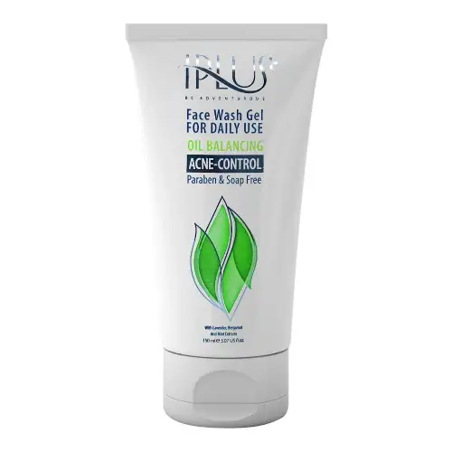 00103836u9 ژل شستشوی صورت آی پلاس پوست های چرب و جوش دار