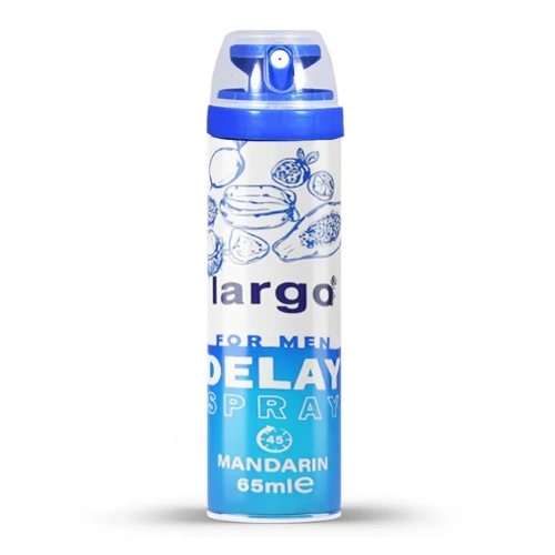 001042867d اسپری تأخیری لارگو مدل نارنگی حجم 65 میلی لیتر