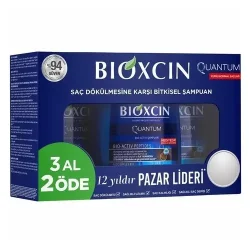 شامپو ضد ریزش بیوکسین مدل کوانتوم پک سه عددی