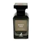 ادوپرفیوم الحمبرا مردانه و زنانه Woody Oud حجم 100 میلی لیتر