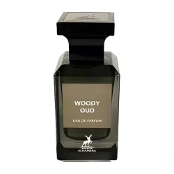 ادوپرفیوم الحمبرا مردانه و زنانه Woody Oud حجم 100 میلی لیتر